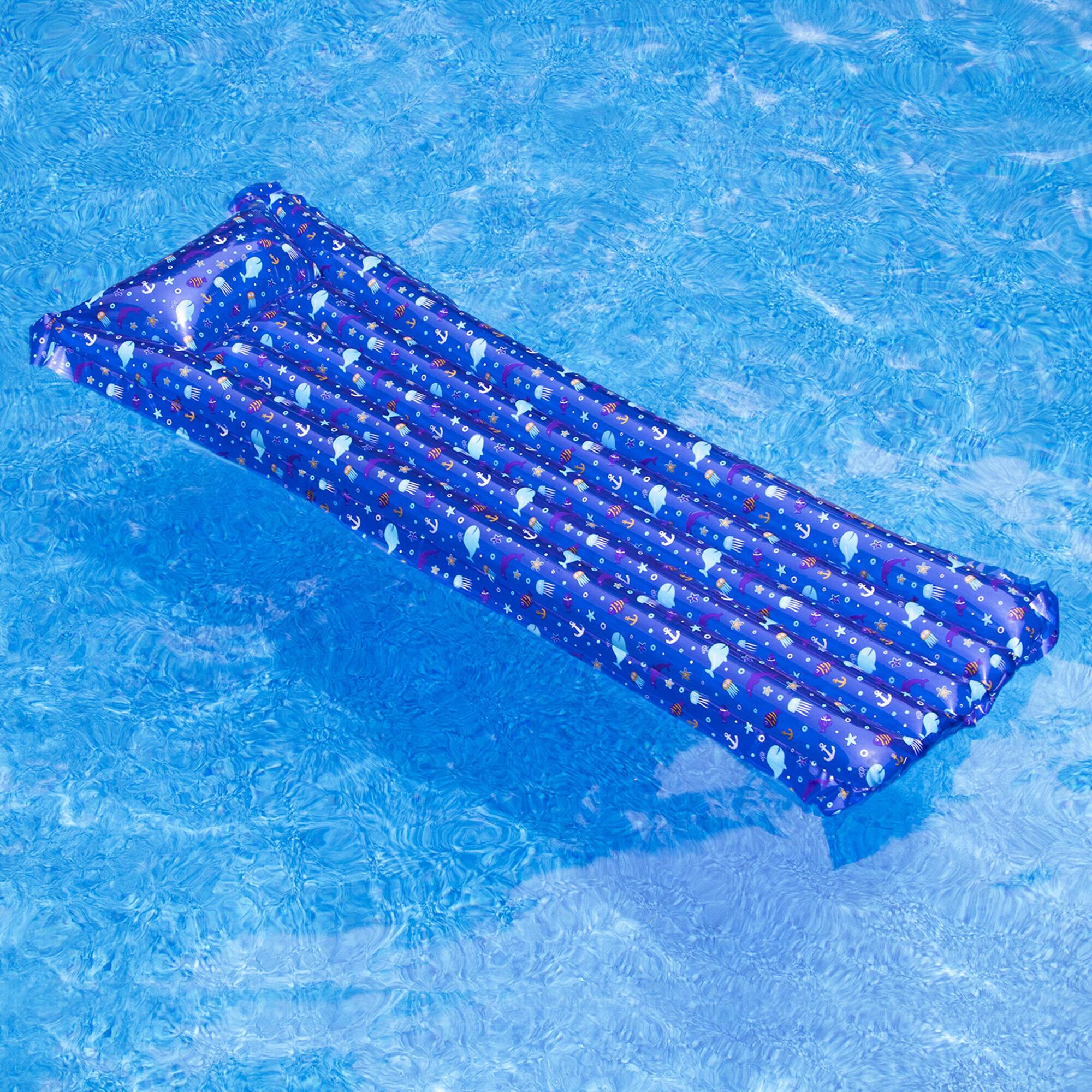 Swimline 6ft. Aquatic Marine Animals Inflatable Pool Raft